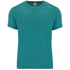 Roly Terrier - Premium Heather Cotton T-Shirt - Drop Tail Design - Corporate Workwear