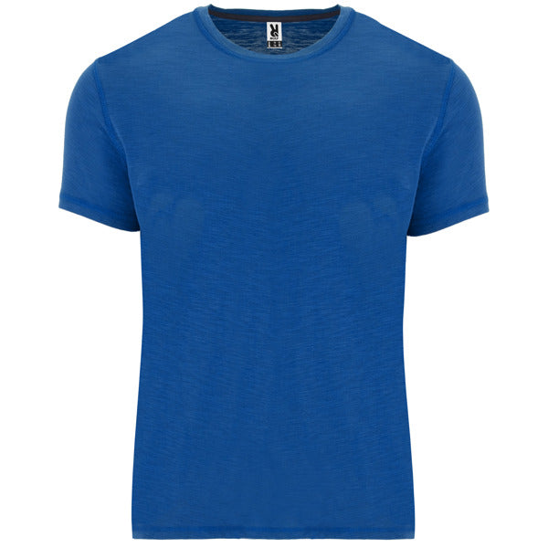 Roly Terrier - Premium Heather Cotton T-Shirt - Drop Tail Design - Corporate Workwear