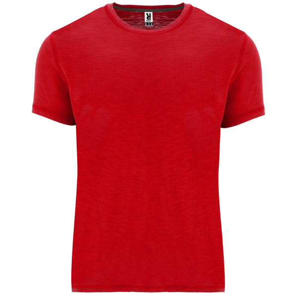 Roly Terrier - Premium Heather Cotton T-Shirt - Drop Tail Design - Corporate Workwear