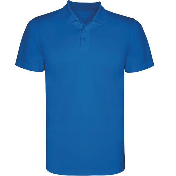 Roly MONZHA 0404 Men's Short-Sleeve Technical Polo Shirt