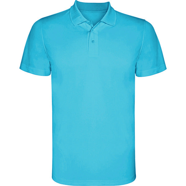 Roly MONZHA 0404 Men's Short-Sleeve Technical Polo Shirt