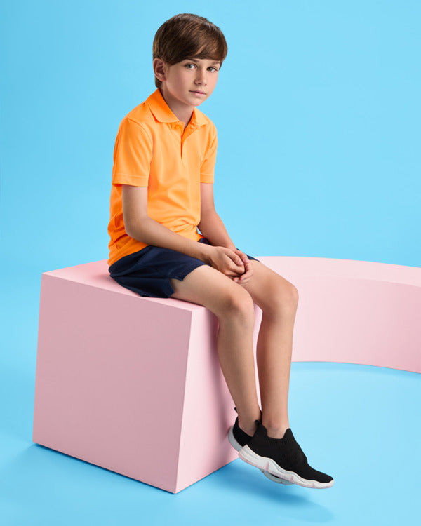 Roly MONZHA 0404 Men's Short-Sleeve Technical Polo Shirt