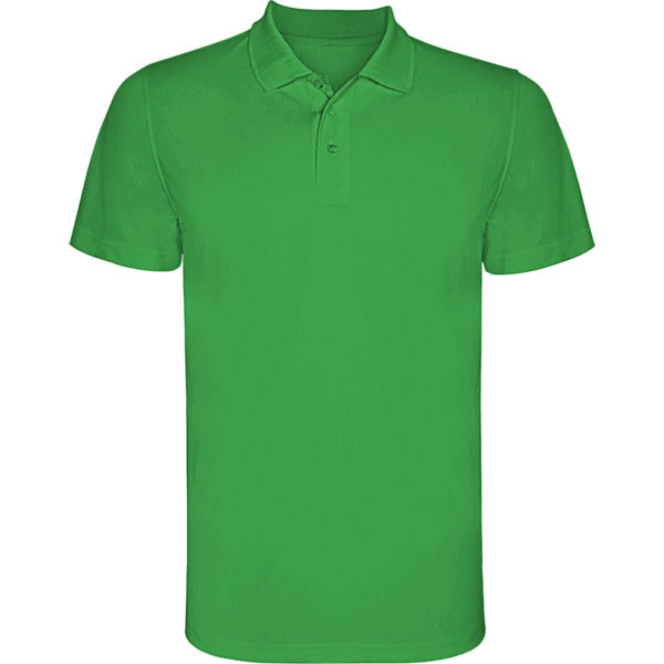 Roly MONZHA 0404 Men's Short-Sleeve Technical Polo Shirt