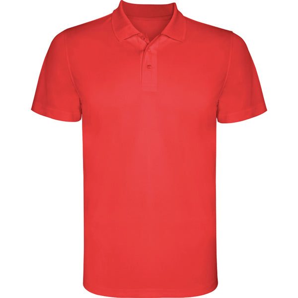 Roly MONZHA 0404 Men's Short-Sleeve Technical Polo Shirt