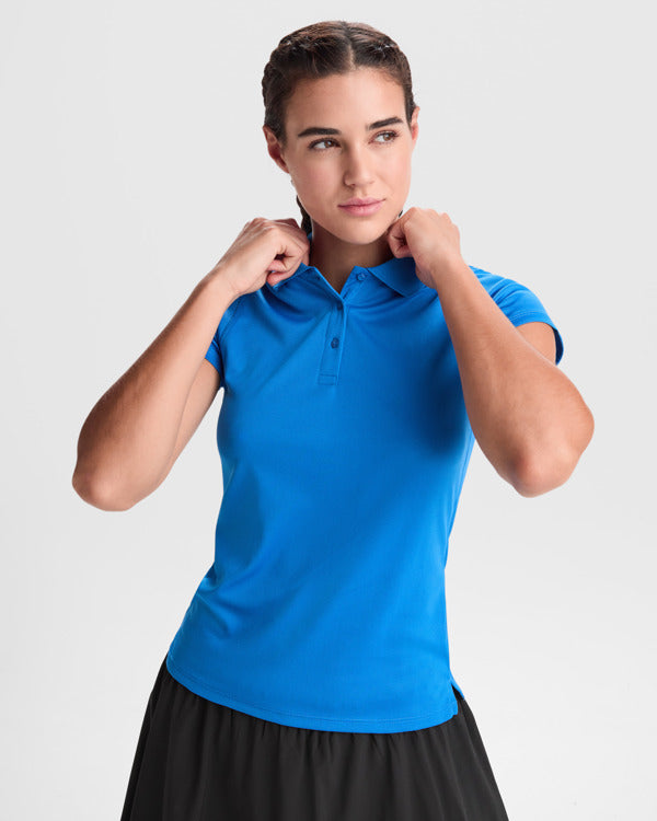 Roly MONZHA WOMAN 0410 Women's Short-Sleeve Technical Polo Shirt