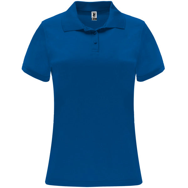Roly MONZHA WOMAN 0410 Women's Short-Sleeve Technical Polo Shirt