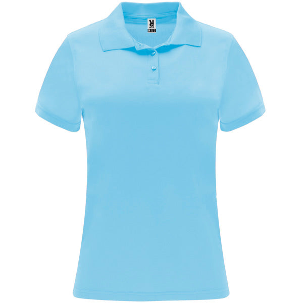 Roly MONZHA WOMAN 0410 Women's Short-Sleeve Technical Polo Shirt