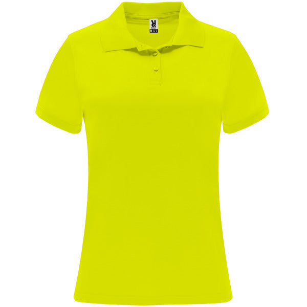 Roly MONZHA WOMAN 0410 Women's Short-Sleeve Technical Polo Shirt