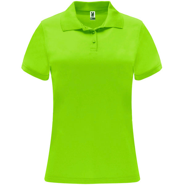 Roly MONZHA WOMAN 0410 Women's Short-Sleeve Technical Polo Shirt