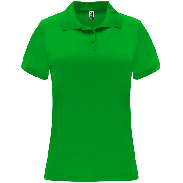 Roly MONZHA WOMAN 0410 Women's Short-Sleeve Technical Polo Shirt