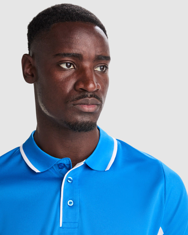Roly MONTMELO PO0421 Men's Short-Sleeved Technical Polo Shirt
