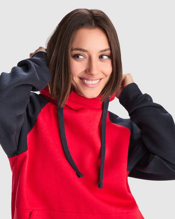 Roly BADET 1058 Unisex Lined Hood Sweatshirt