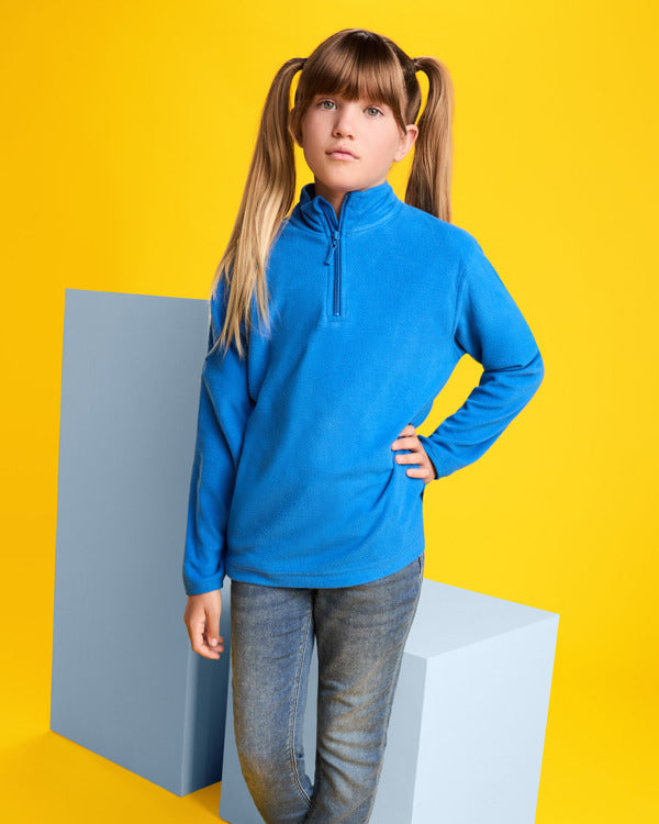 Roly HIMALAYA SM1095 Unisex Half-Zip Microfleece Sweatshirt