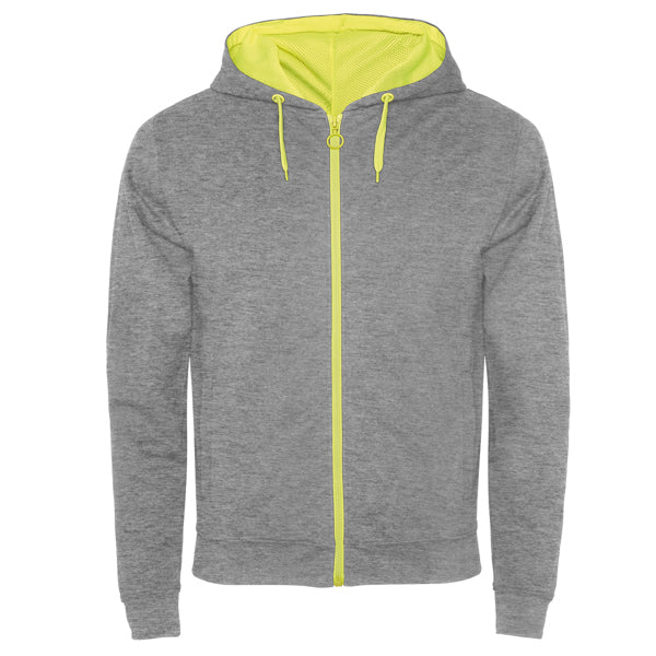Roly FUJI SU1105 Men's Hooded Zip Sweatshirt