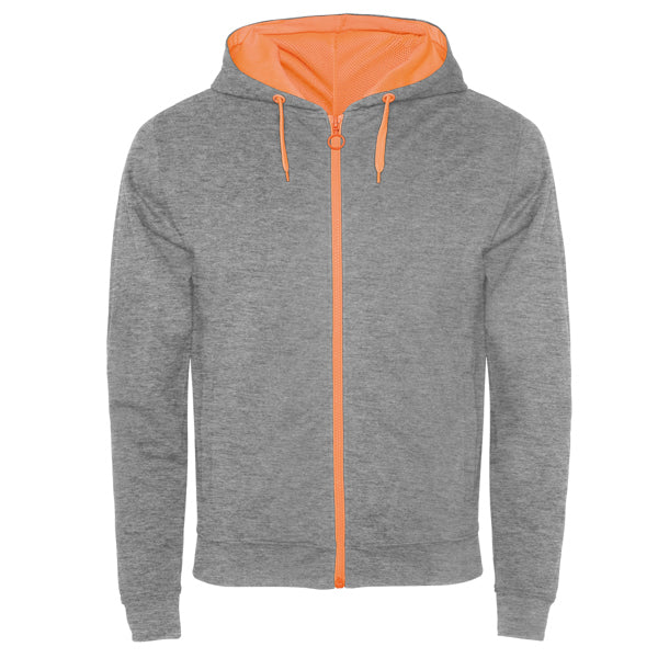 Roly FUJI SU1105 Men's Hooded Zip Sweatshirt