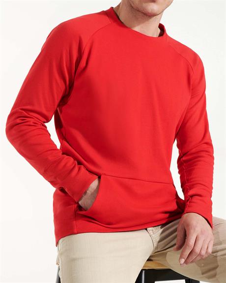 Roly MANA 1112 Men's Raglan Long-Sleeve Sweatshirt