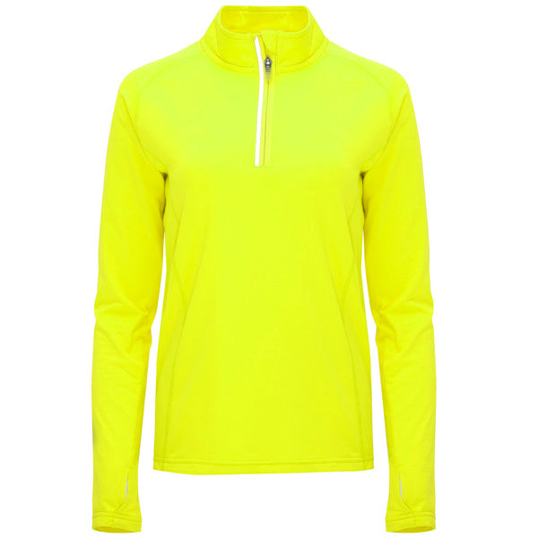 Roly Melbourne Woman - Technical Half-Zip Sweatshirt - 200GSM Thermal Layer - High-Visibility Workwear