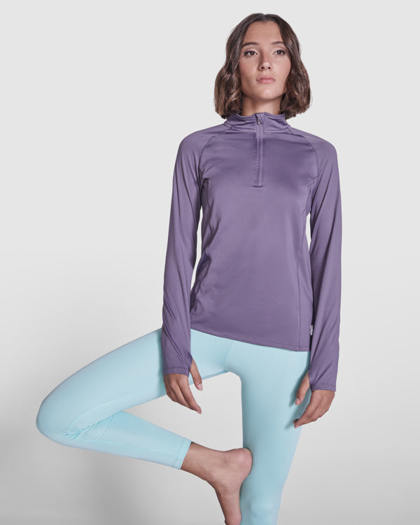 Roly ARLAS 1122 Women's Half-Zip Technical Sweatshirt