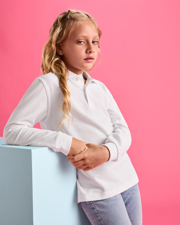 Roly CARPE CHILD 5008 Children's Long-Sleeve Polo Shirt