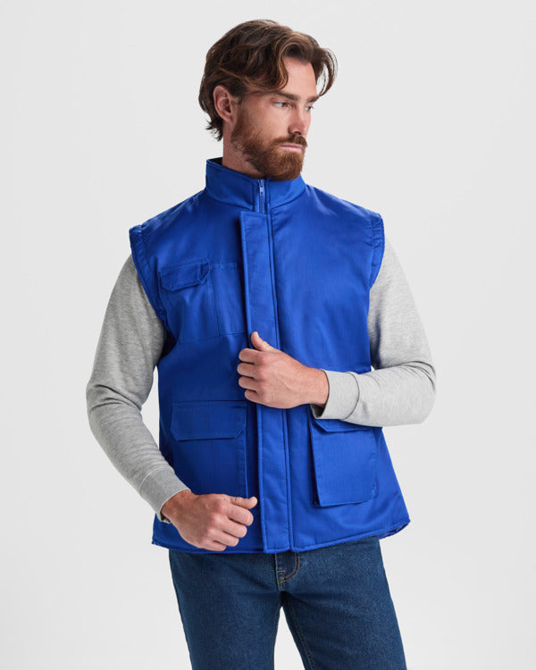 Roly ALMANZOR 5067 Men's Padded Work Vest