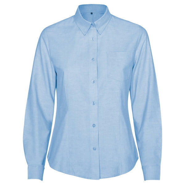 Roly Oxford Woman - Precision Fitted 140GSM Shirt - Corporate Uniform Specialist