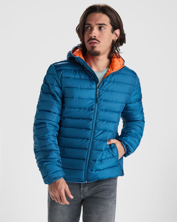 Roly NORWAY 5090 Men's Padded Hooded Jacket