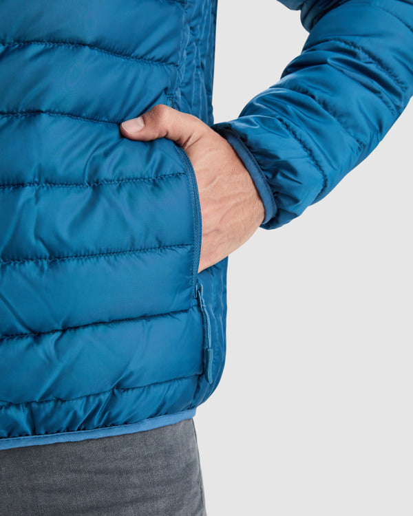 Roly NORWAY 5090 Men's Padded Hooded Jacket