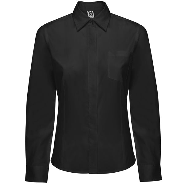 Roly SOFIA L/S - Fitted Poplin Work Shirt - Corporate Uniform Specialist