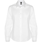 Roly Moscu Woman - 140GSM Stretch Poplin - Fitted Office Shirt - Corporate Uniforms