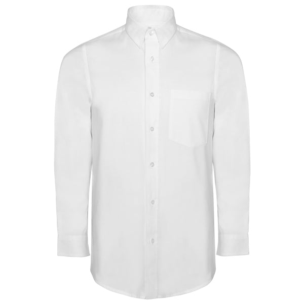 Roly Oxford Long Sleeve - 140GSM Cotton Rich - Corporate Uniform Specialist - Executive Workwear