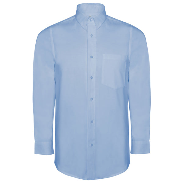 Roly Oxford Long Sleeve - 140GSM Cotton Rich - Corporate Uniform Specialist - Executive Workwear