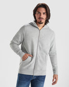 Roly MONTBLANC 6421 Unisex Zip Hooded Sweatshirt
