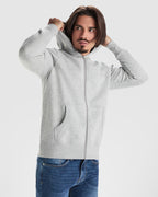 Roly MONTBLANC 6421 Unisex Zip Hooded Sweatshirt