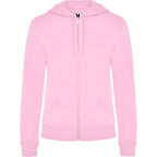 Roly VELETA CQ6425 Women's Fitted Zip-Up Hooded Sweatshirt