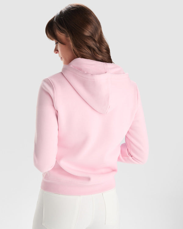 Roly VELETA CQ6425 Women's Fitted Zip-Up Hooded Sweatshirt