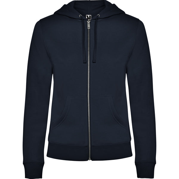 Roly VELETA CQ6425 Women's Fitted Zip-Up Hooded Sweatshirt