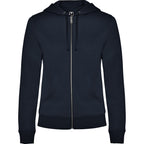 Roly VELETA CQ6425 Women's Fitted Zip-Up Hooded Sweatshirt