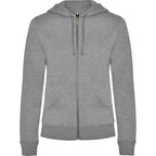 Roly VELETA CQ6425 Women's Fitted Zip-Up Hooded Sweatshirt