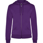 Roly VELETA CQ6425 Women's Fitted Zip-Up Hooded Sweatshirt