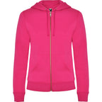 Roly VELETA CQ6425 Women's Fitted Zip-Up Hooded Sweatshirt