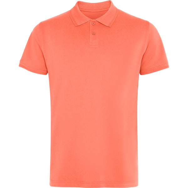 Roly WOS 6441 Unisex Short-Sleeved Piqué Polo Shirt