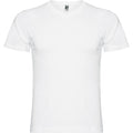 
Tricou pentru bărbați cu mânecă scurtă și decolteu în V Roly SAMOYEDO 6503

