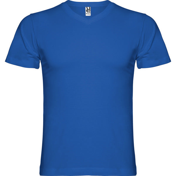 Roly SAMOYEDO 6503 Men's Short-Sleeve V-Neck T-Shirt