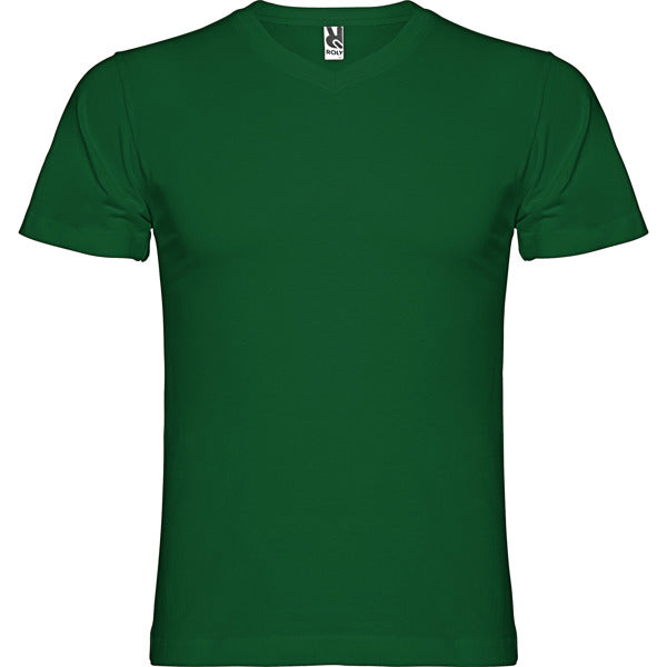 Roly SAMOYEDO 6503 Men's Short-Sleeve V-Neck T-Shirt