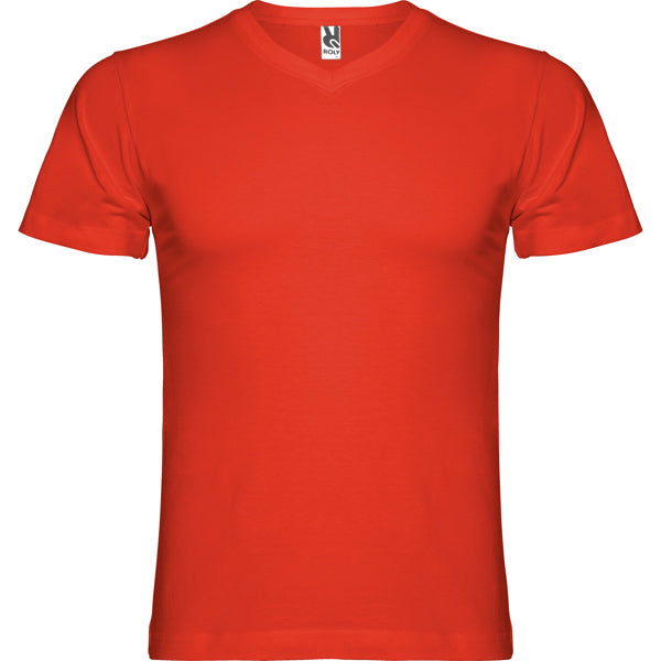 Roly SAMOYEDO 6503 Men's Short-Sleeve V-Neck T-Shirt