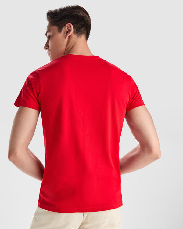 Roly SAMOYEDO 6503 Men's Short-Sleeve V-Neck T-Shirt