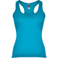 
Maiou striat de damă cu spate racerback Roly CAROLINA 6517
