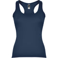 
Maiou striat de damă cu spate racerback Roly CAROLINA 6517

