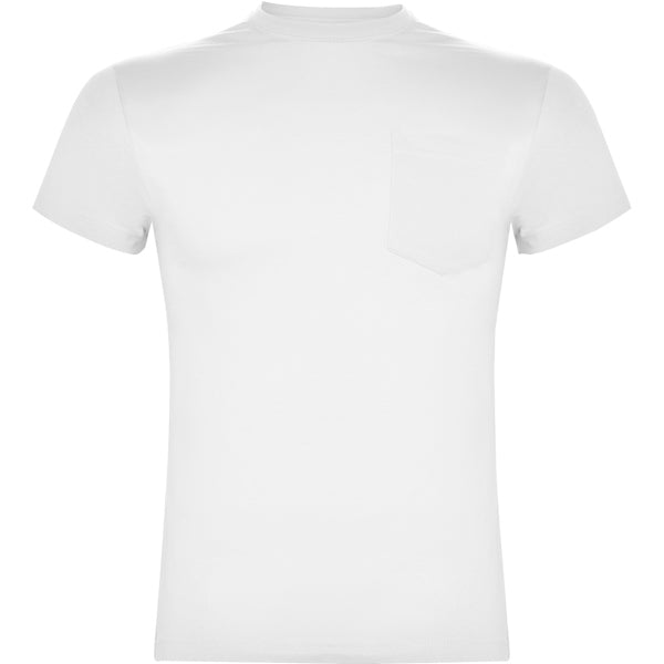 Roly TECKEL 6523 Men's Short Sleeve T-Shirt with Chest Pocket