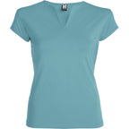 Roly BELICE 6532 Women's Fitted V-Neck Short Sleeve T-Shirt